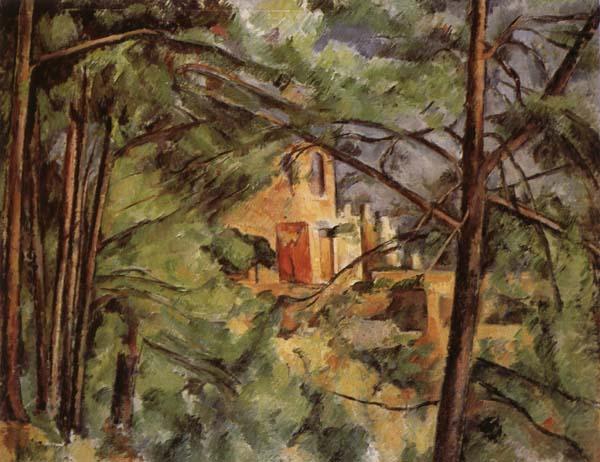 Paul Cezanne View of Chateau Noir oil painting picture
